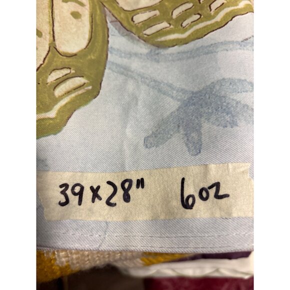 Butterfly Welcome Garden Flag 39x28" Deb Strain Signed Polyester - Picture 4 of 4